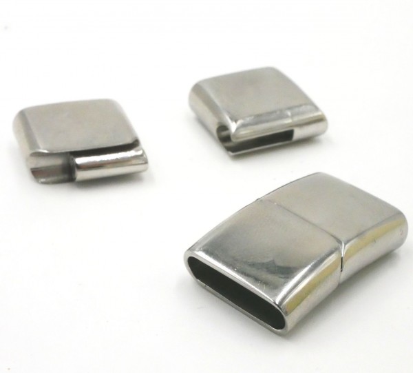 rechteckiger Magnet Schiebe Verschluss breit flach rechteckig (K/9-C2)
