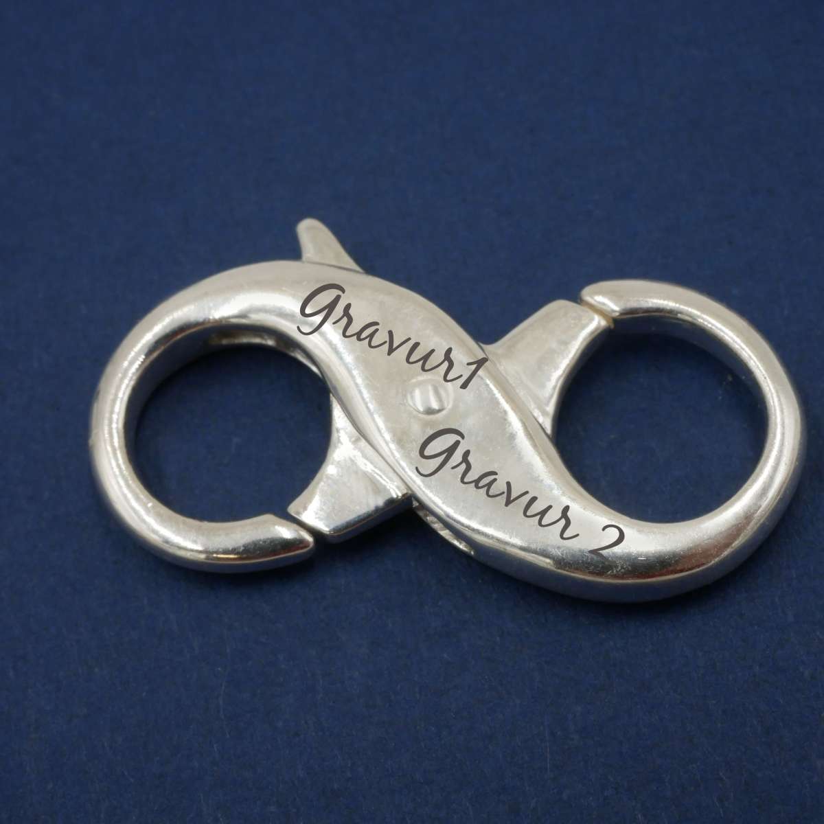 My-Bead Doppelkarabiner-Verschluss 925 Sterling Silber Schwan – Für Armbänder, Halsketten, DIY-Schmuck